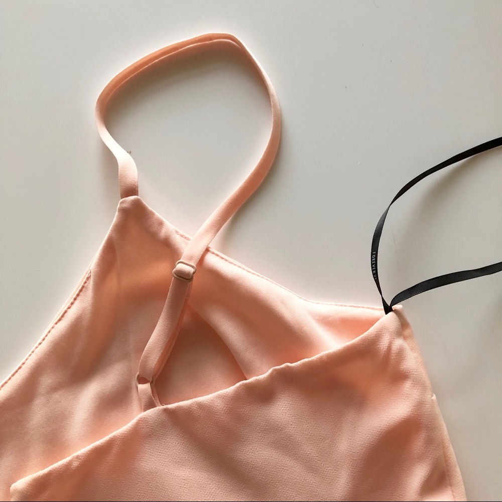 Forever 21 Peach Slip Mini Dress - Picture 6 of 6